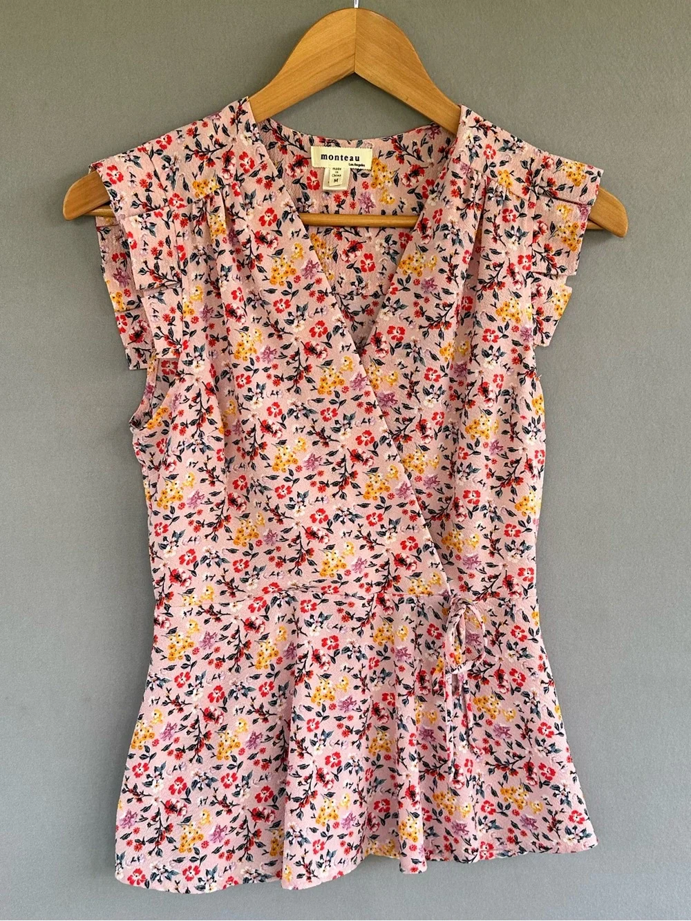🎉5 for $45🎉 Monetau top blouse shirt size M - Picture 2 of 8
